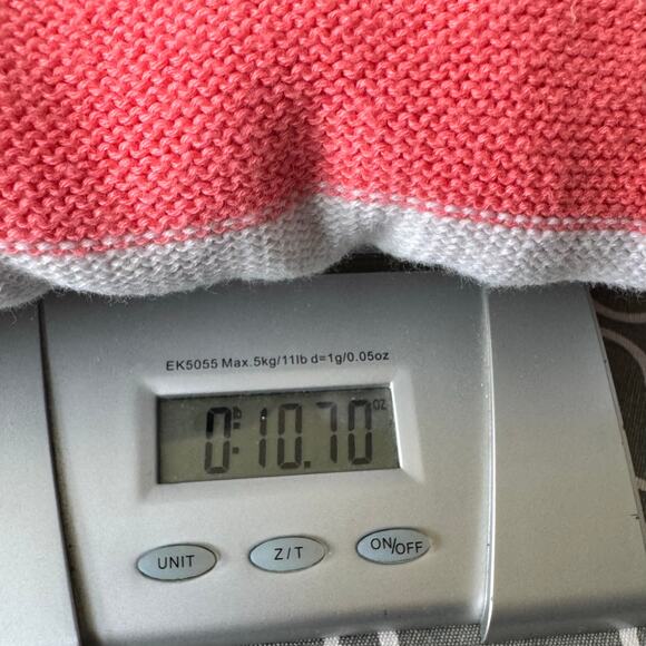 Lilly Pulitzer Sweater Womens Sz Large Striped Preppy Cotton Casual Minimalist - Picture 10 of 10